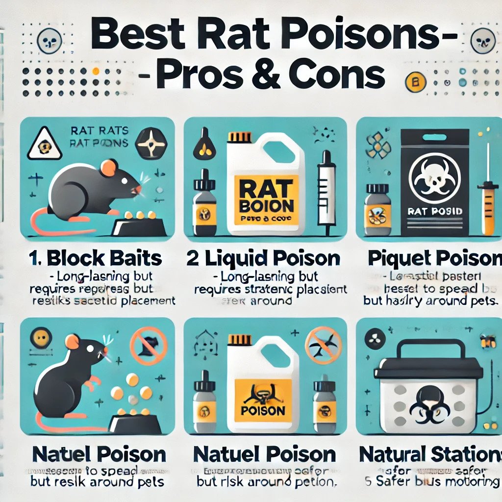 Best Rat Poisons - Pros and Cons